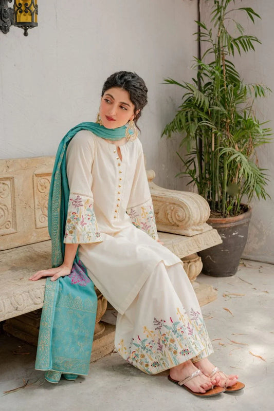 ASLING DHANAK 3PC EMBROIDERY