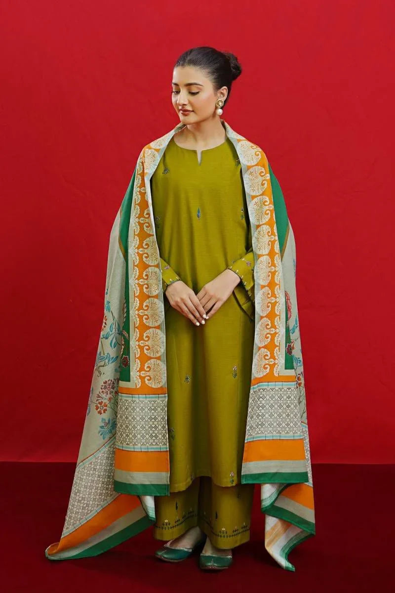URGE DHANAK 3PC EMBROIDERY