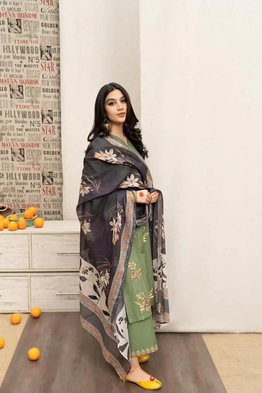 URGE DHANAK 3PC EMBROIDERY
