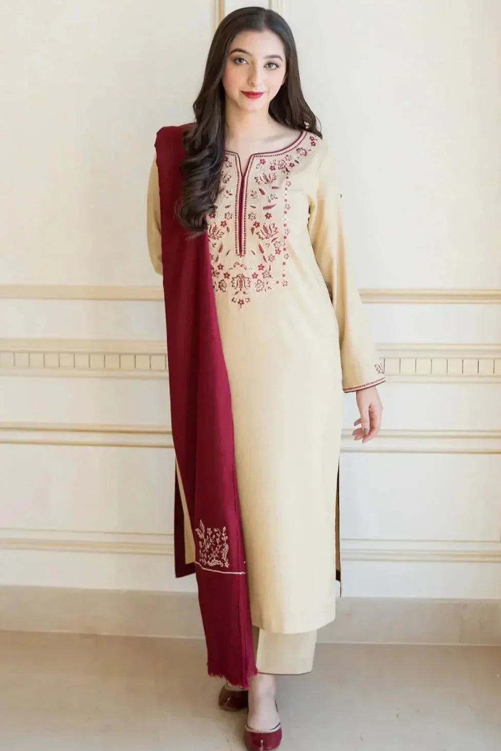 ASLING DHANAK 3PC EMBROIDERY