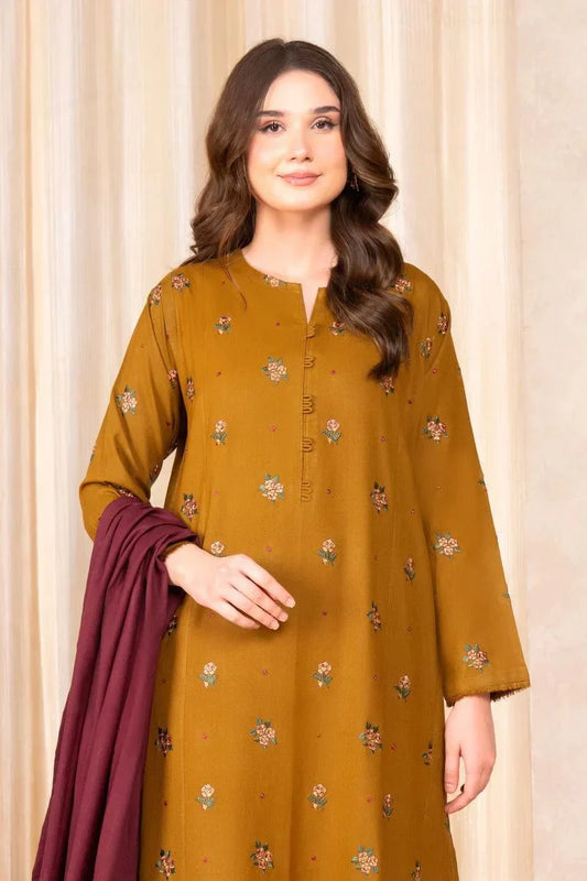 ASLING DHANAK 3PC | EMBROIDERY | D#1409