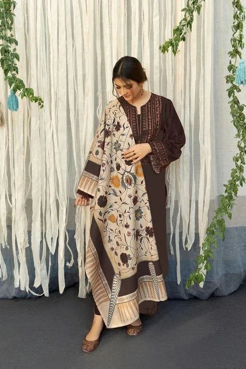 URGE DHANAK 3PC | EMBROIDERY | D#1117